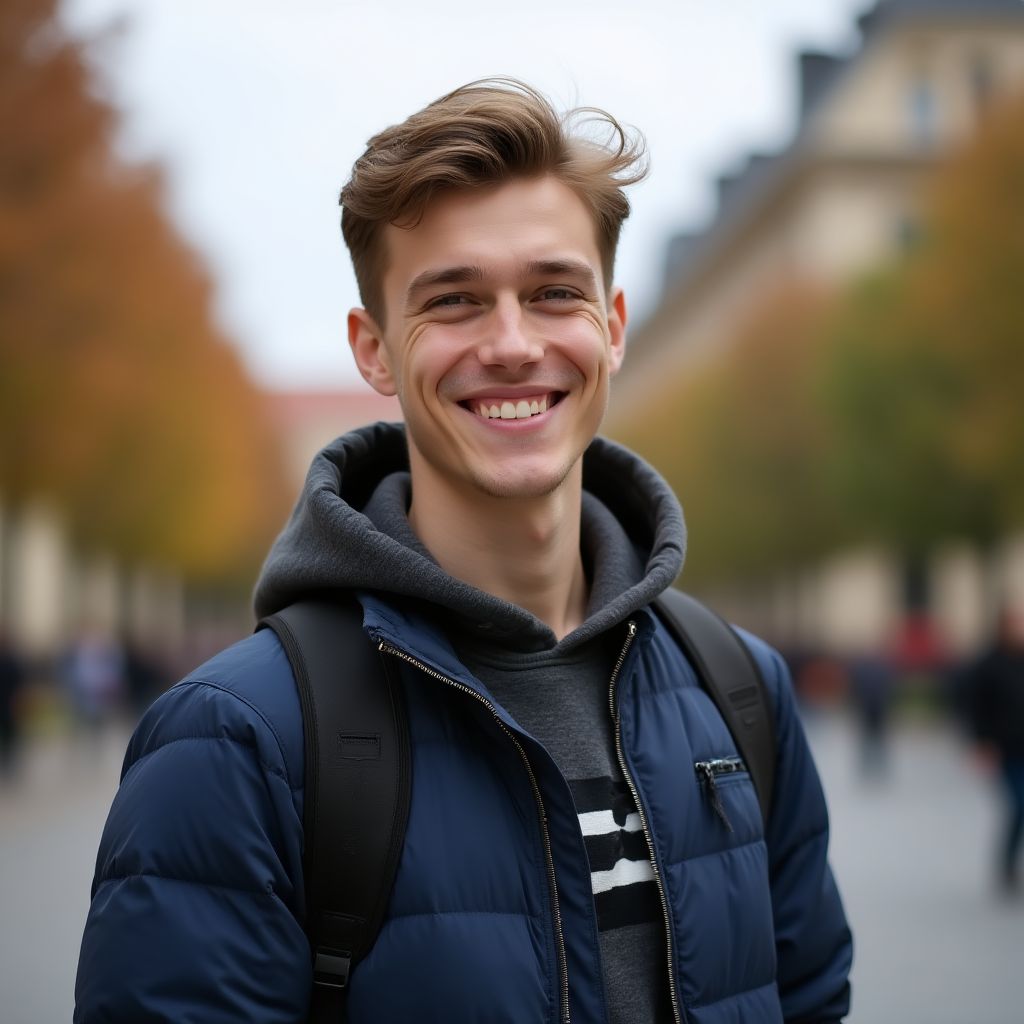 Oleksandr, student z Ukrajiny