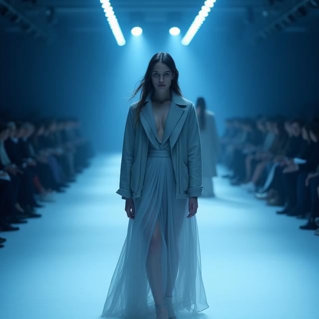 Lux Label winter collection runway
