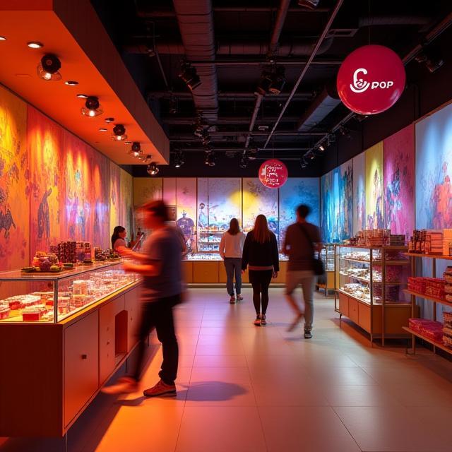 Immersive retail pop-up design